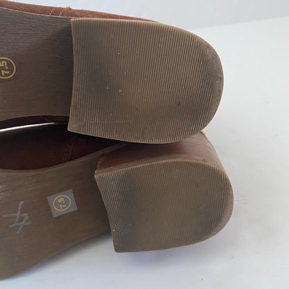 Steven by Steve Madden Brown Wayland Western Suede Boots - Picture 16 of 16